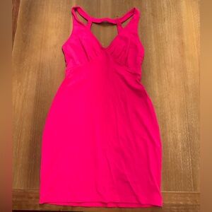 Susana Monaco Hot Pink Mini Dress, Size Small